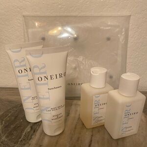 New in Pouch Oneiro Sunchasers  | All Natural Travel Kit with Pouch - 3 avail